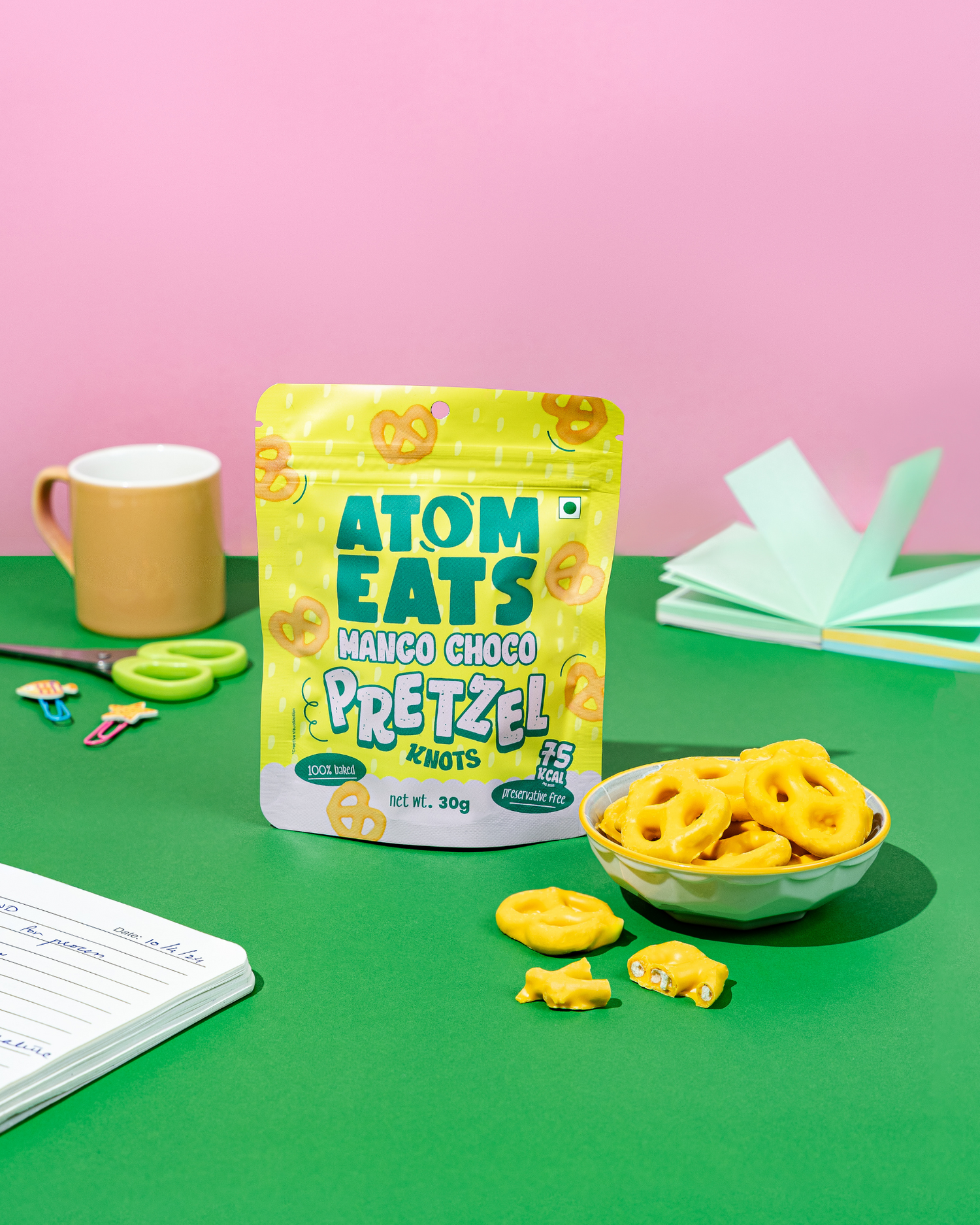 IT’S MANGO SZN, BABY — AND PRETZELS JUST GOT A MAKEOVER.🥭🥨