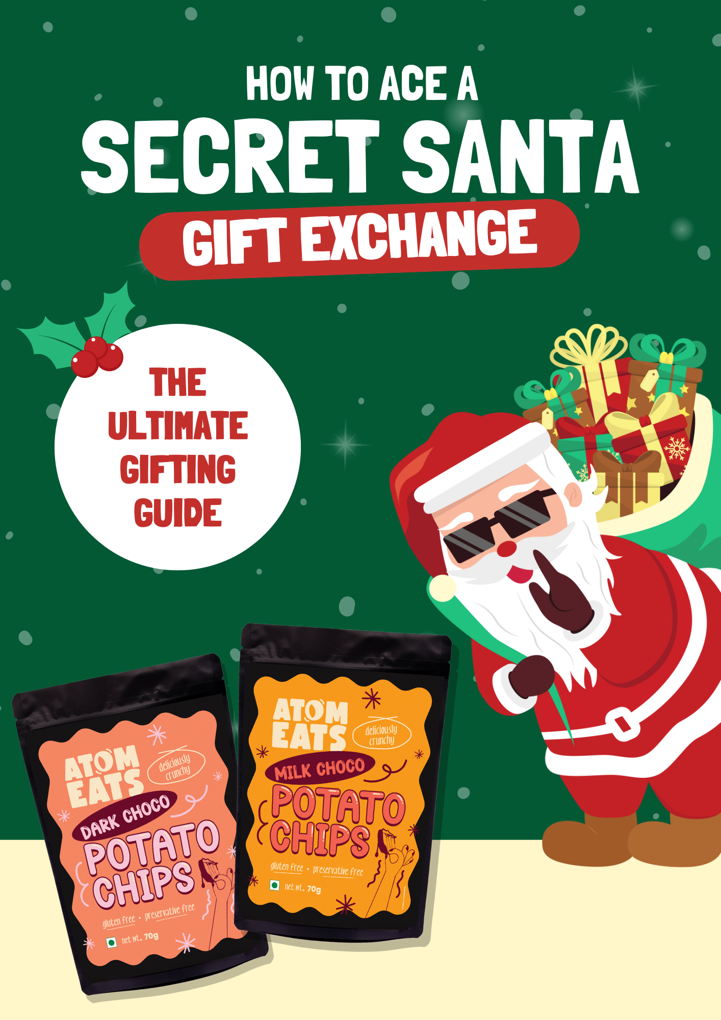 Snack Your Way to Joy: The Ultimate Secret Santa Gifting Guide Ft. Atom Eats