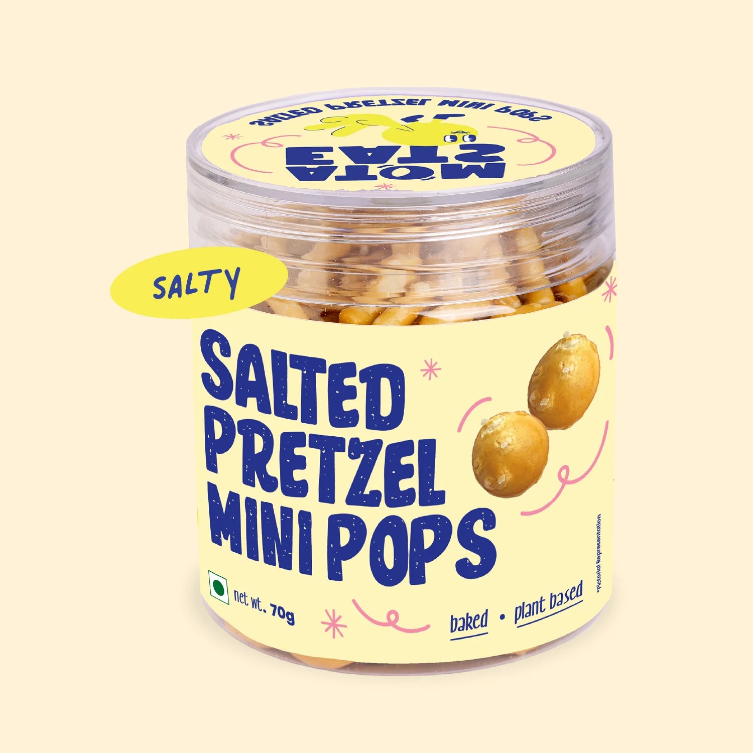 Salted Pretzel Pops