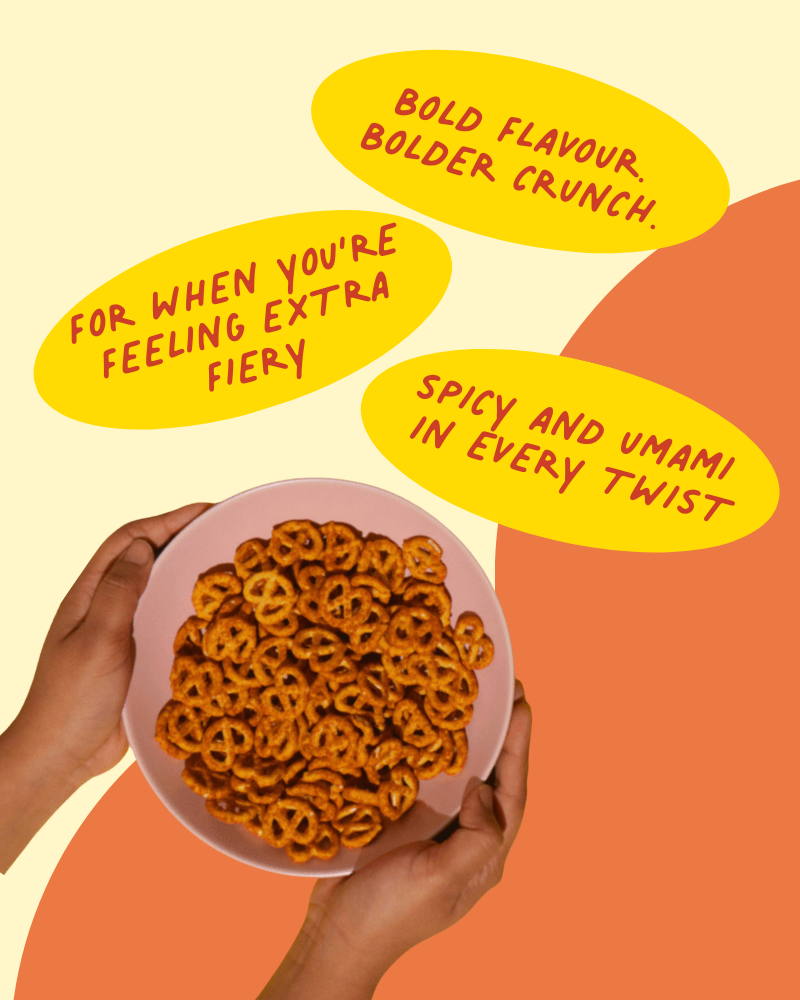 Spicy Peri Peri Pretzels