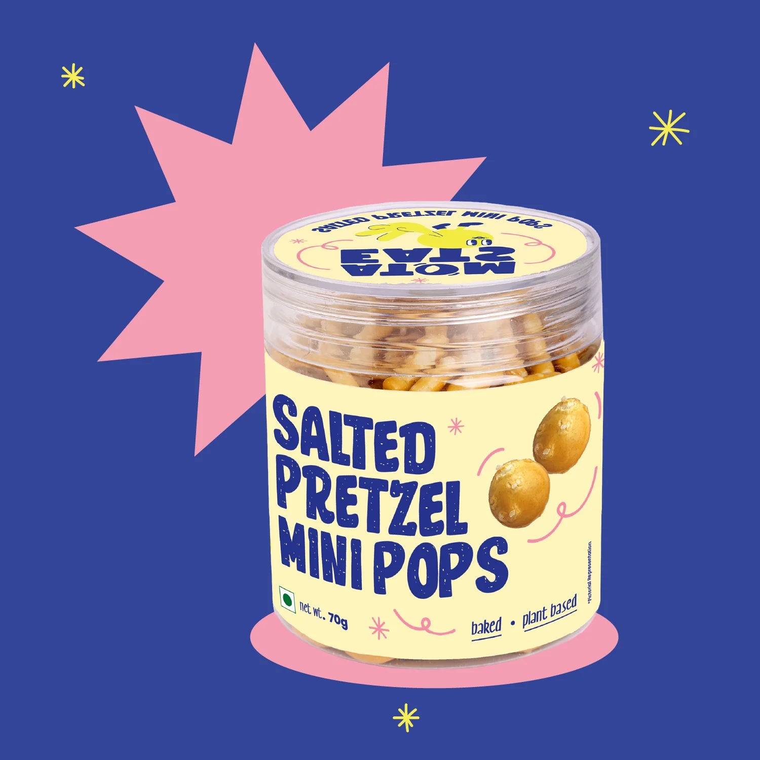 Salted Pretzel Pops
