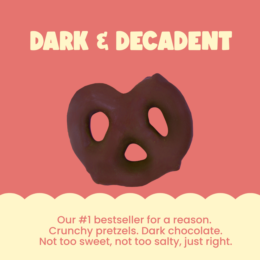 Dark Choco Pretzels Party Pack