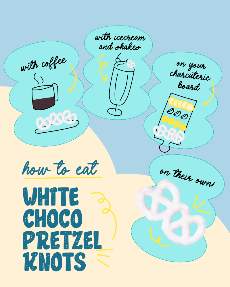 White Choco Pretzels