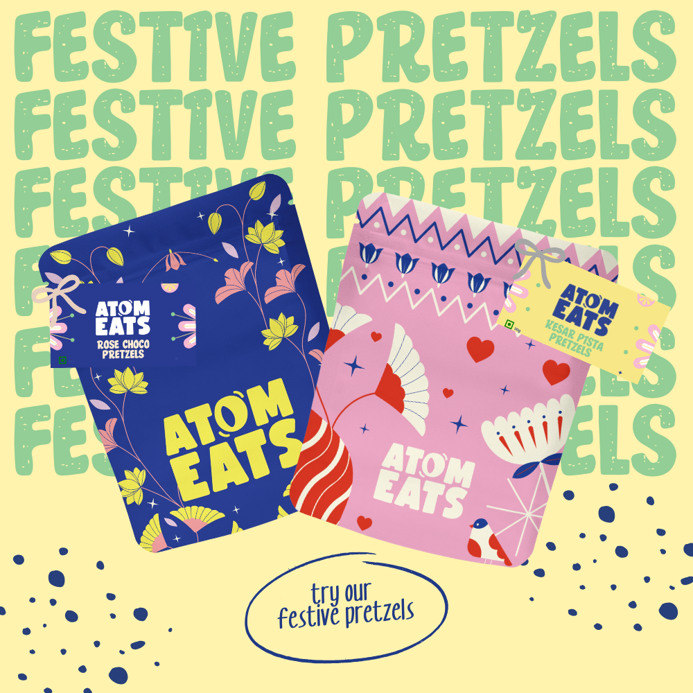 Kesar Pista Pretzels
