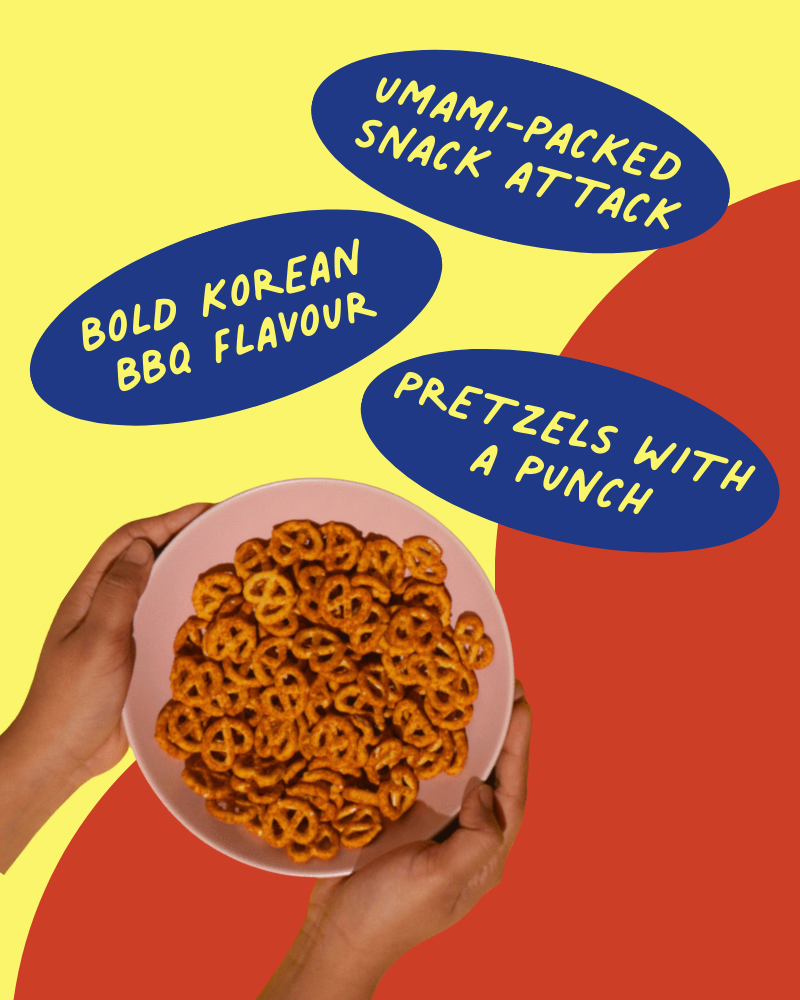 Korean BBQ Pretzels