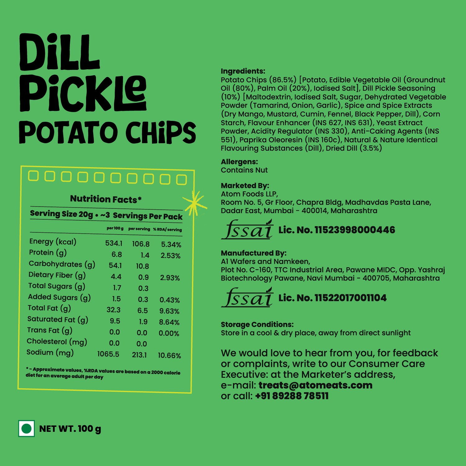 Dill Pickle Potato Chips