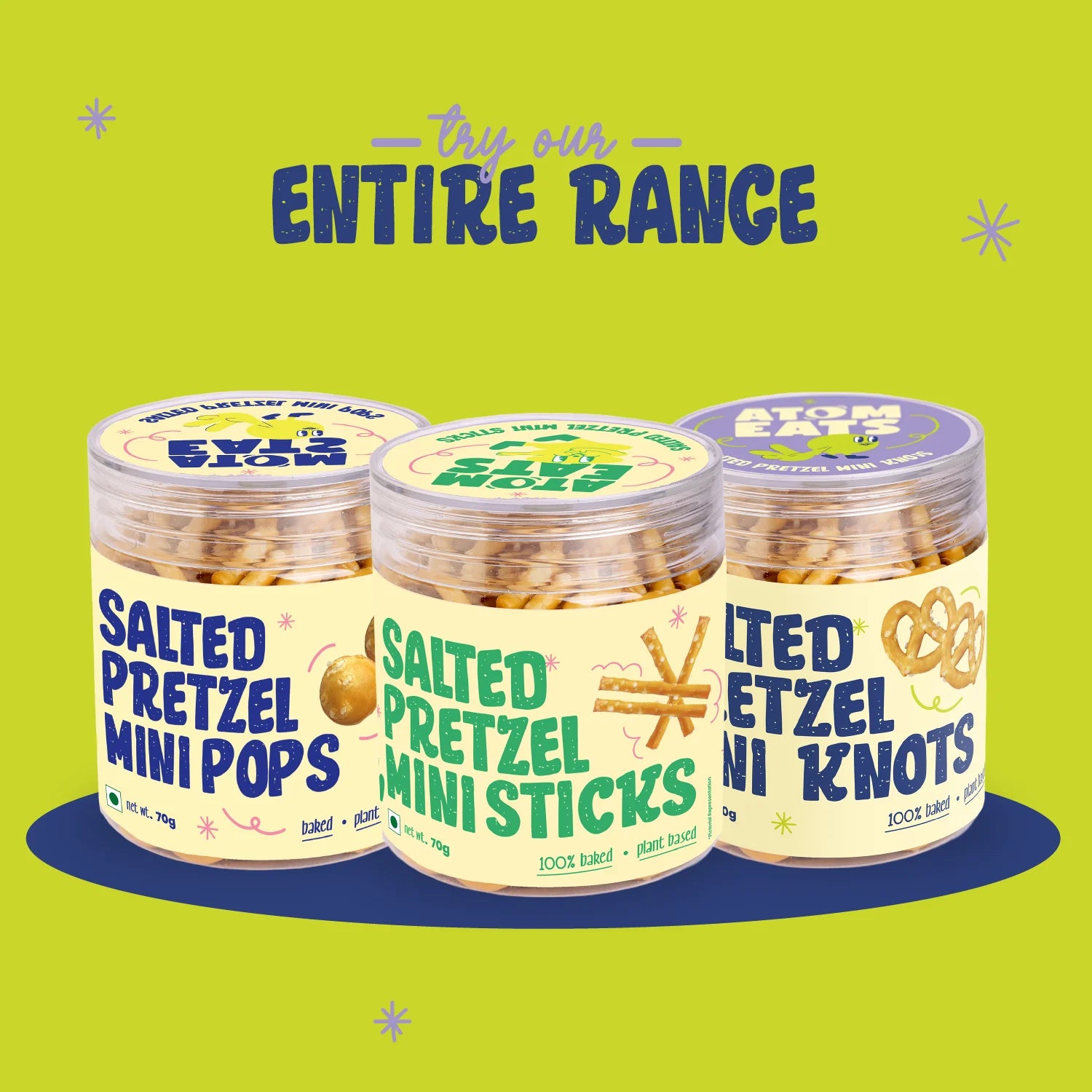 Large Pretzel Knots