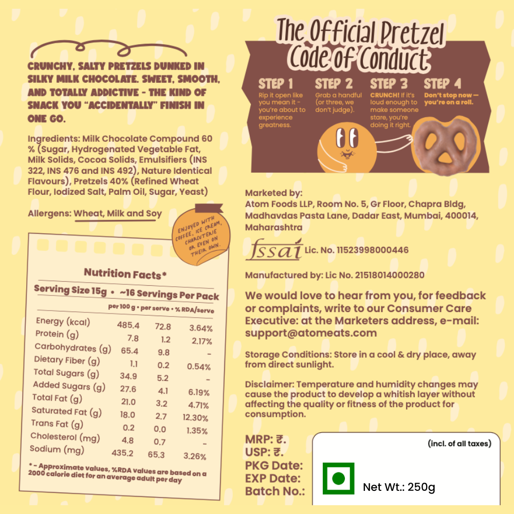 Milk Choco Pretzels Party Pack