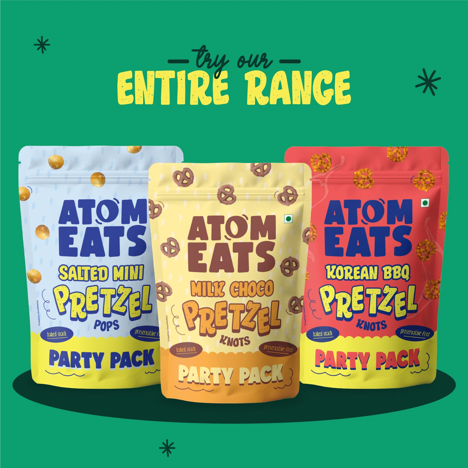 Mexican Chilli Pretzels Party Pack