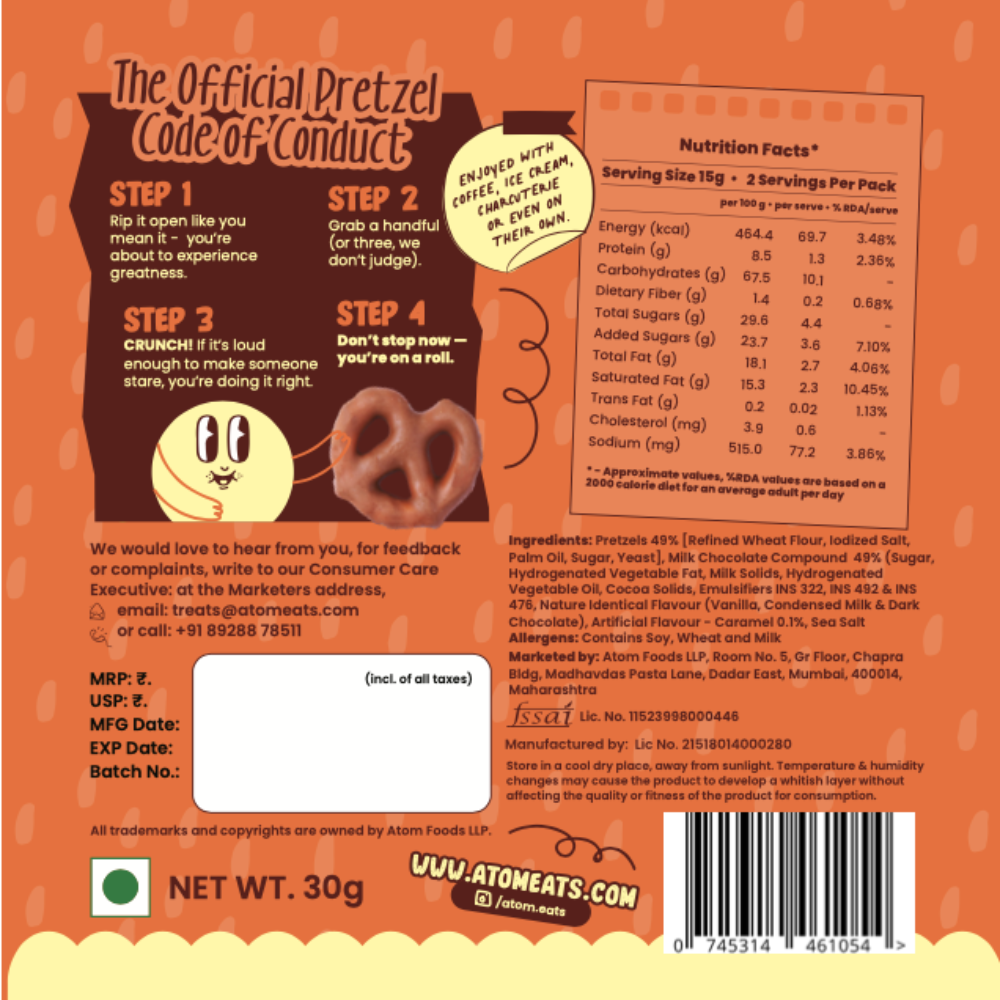 Caramel Choco Pretzels