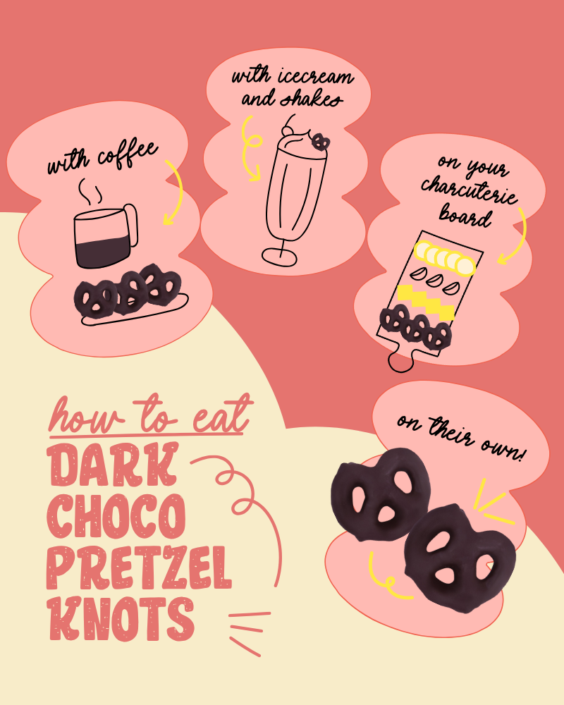 Dark Choco Pretzels