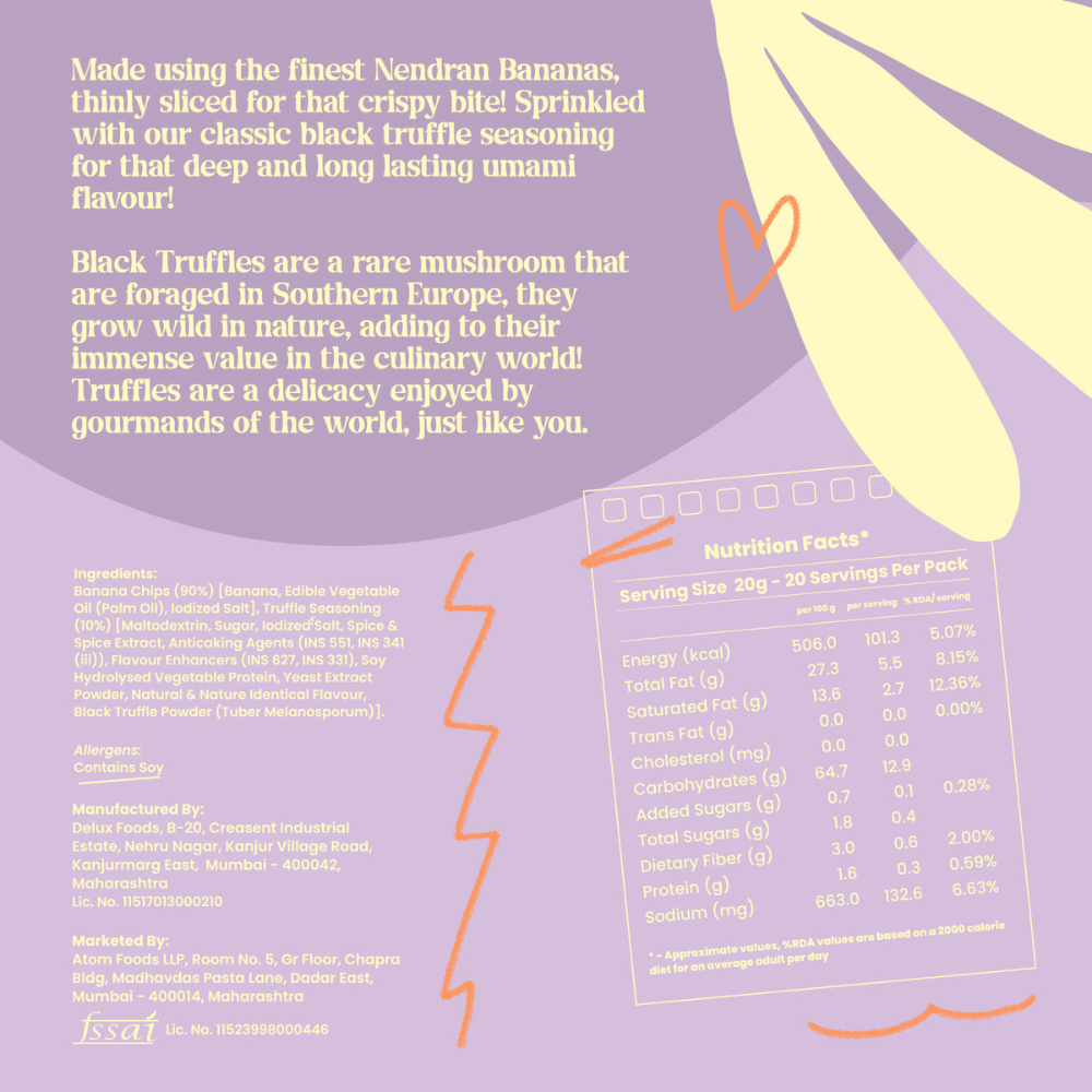 Truffle Banana Chips Party Pack