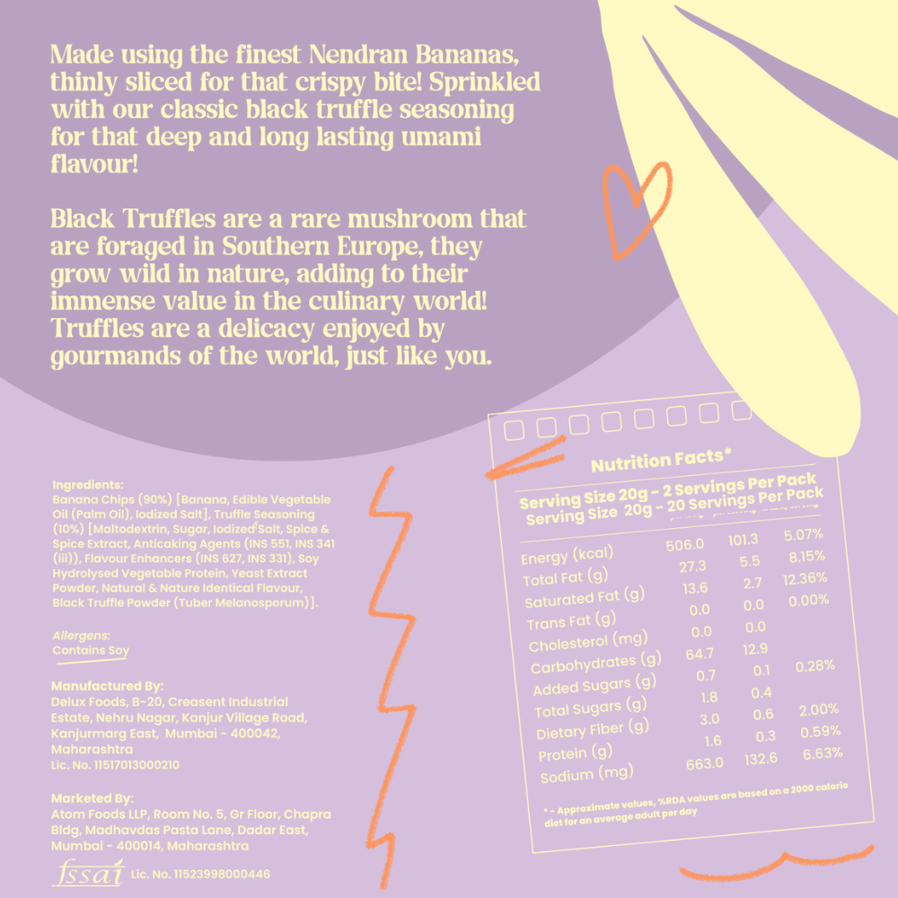 Truffle Banana Chips