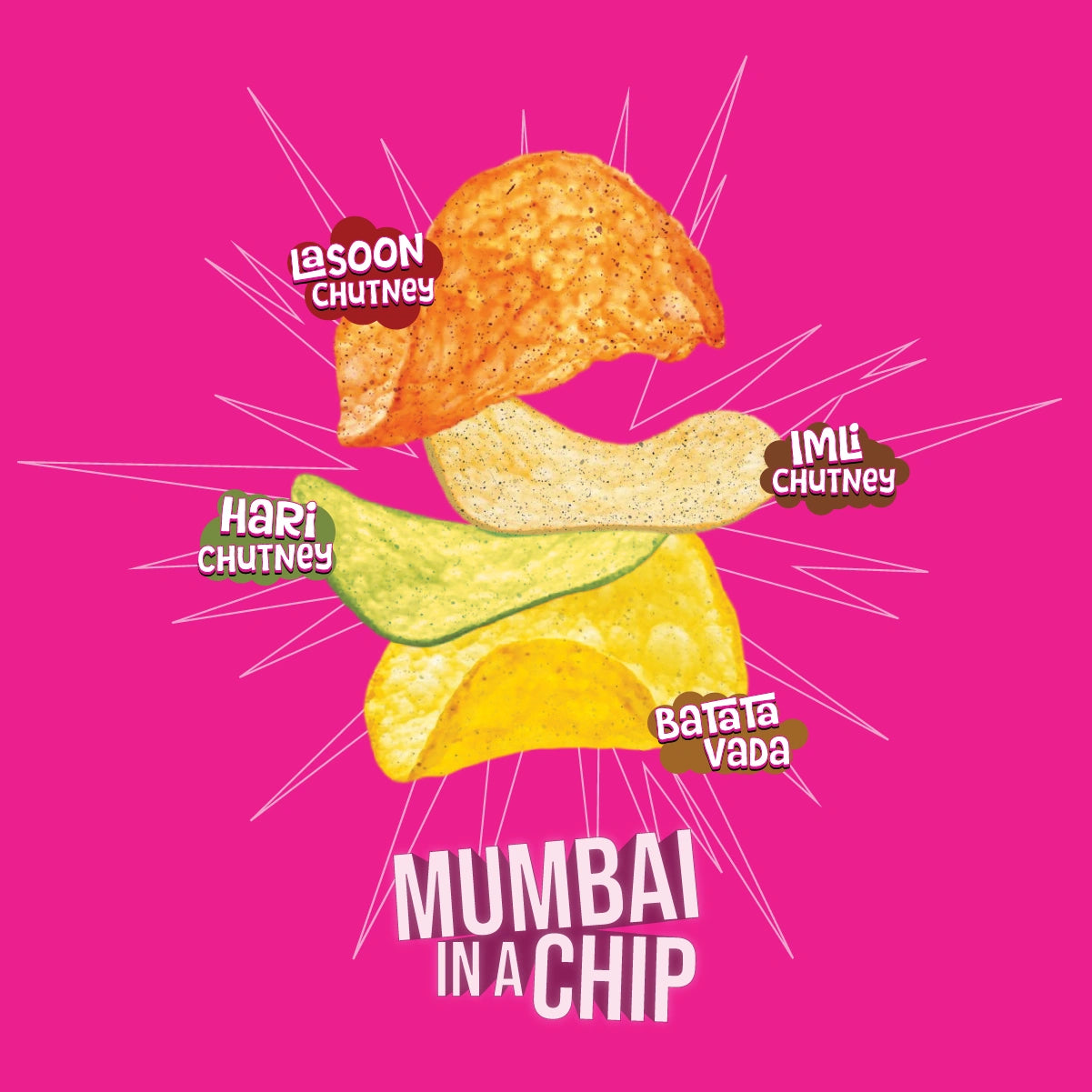 4 in 1 Vada Pav Chips