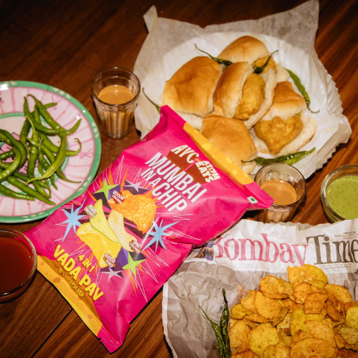 4 in 1 Vada Pav Chips