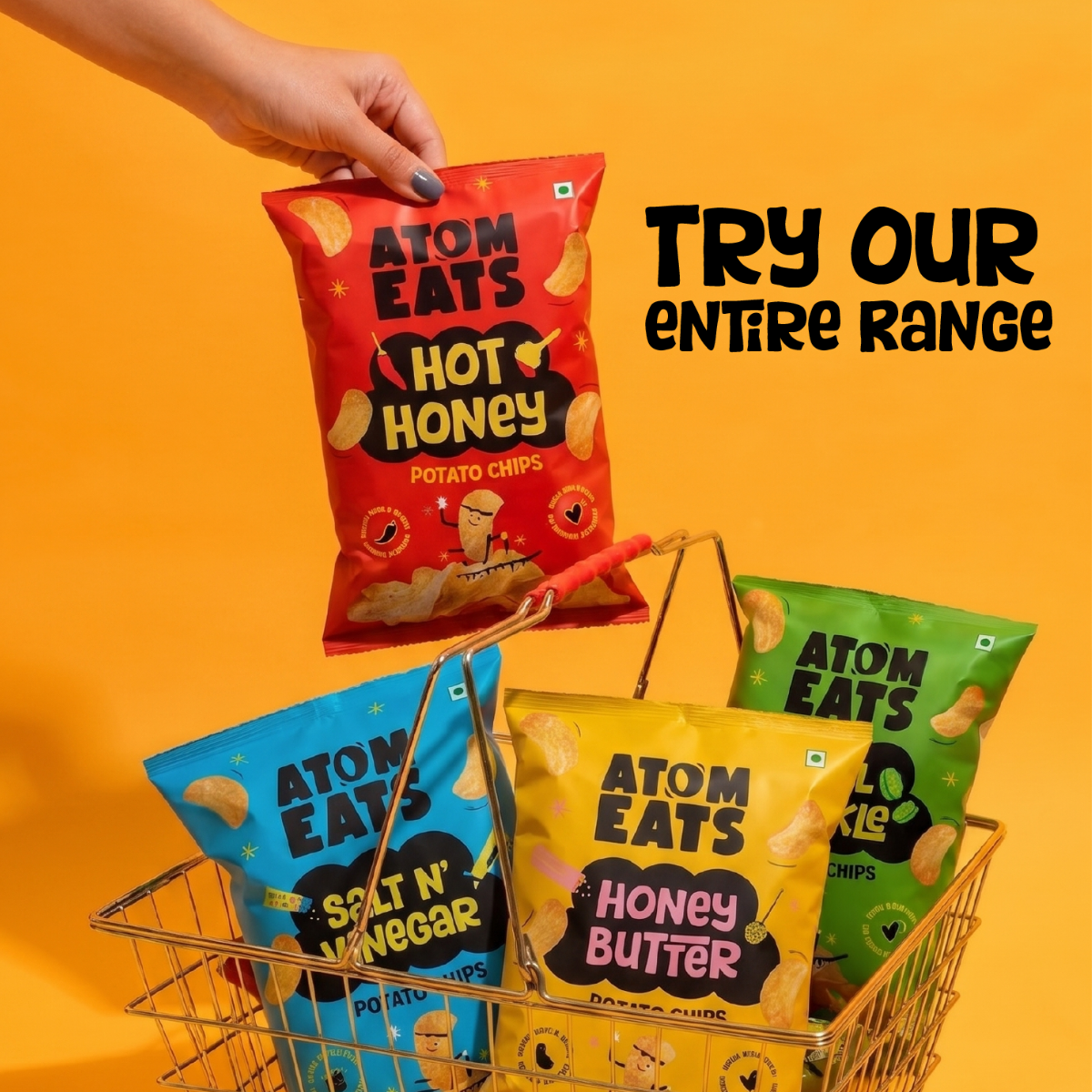 Hot Honey Potato Chips