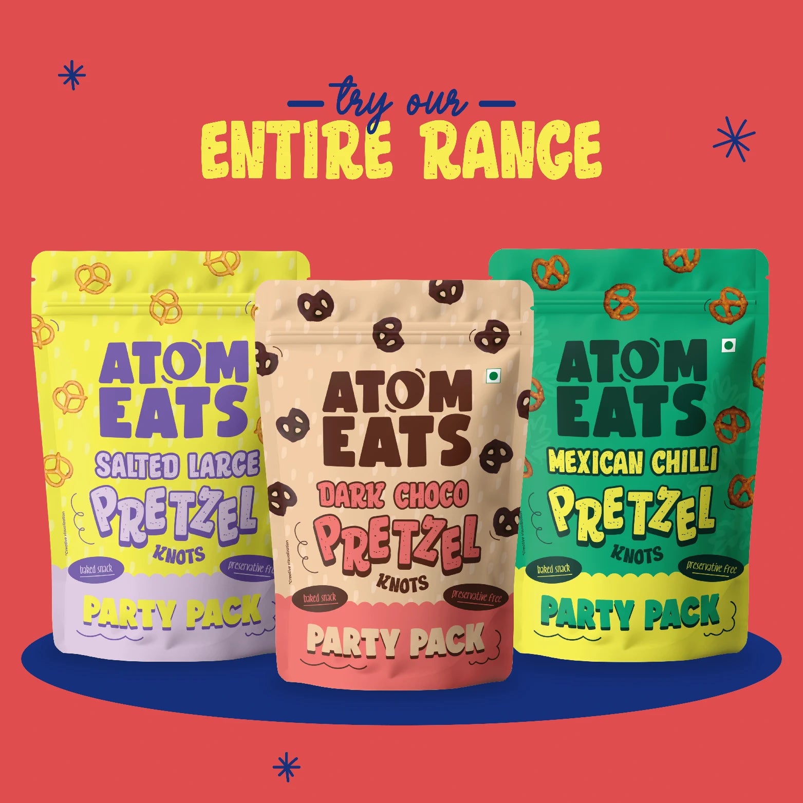 Korean BBQ Pretzels Party Pack