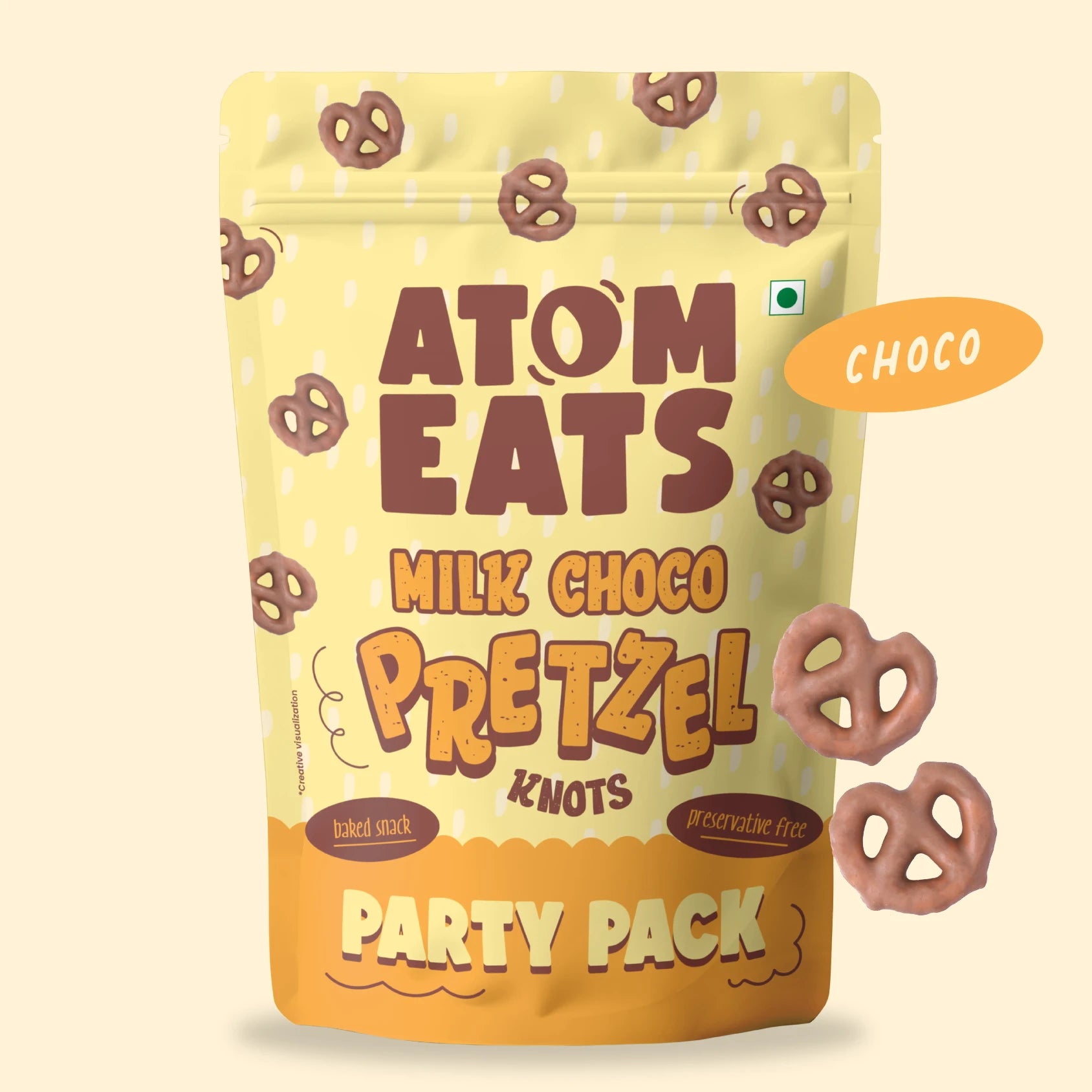 Milk Choco Pretzels