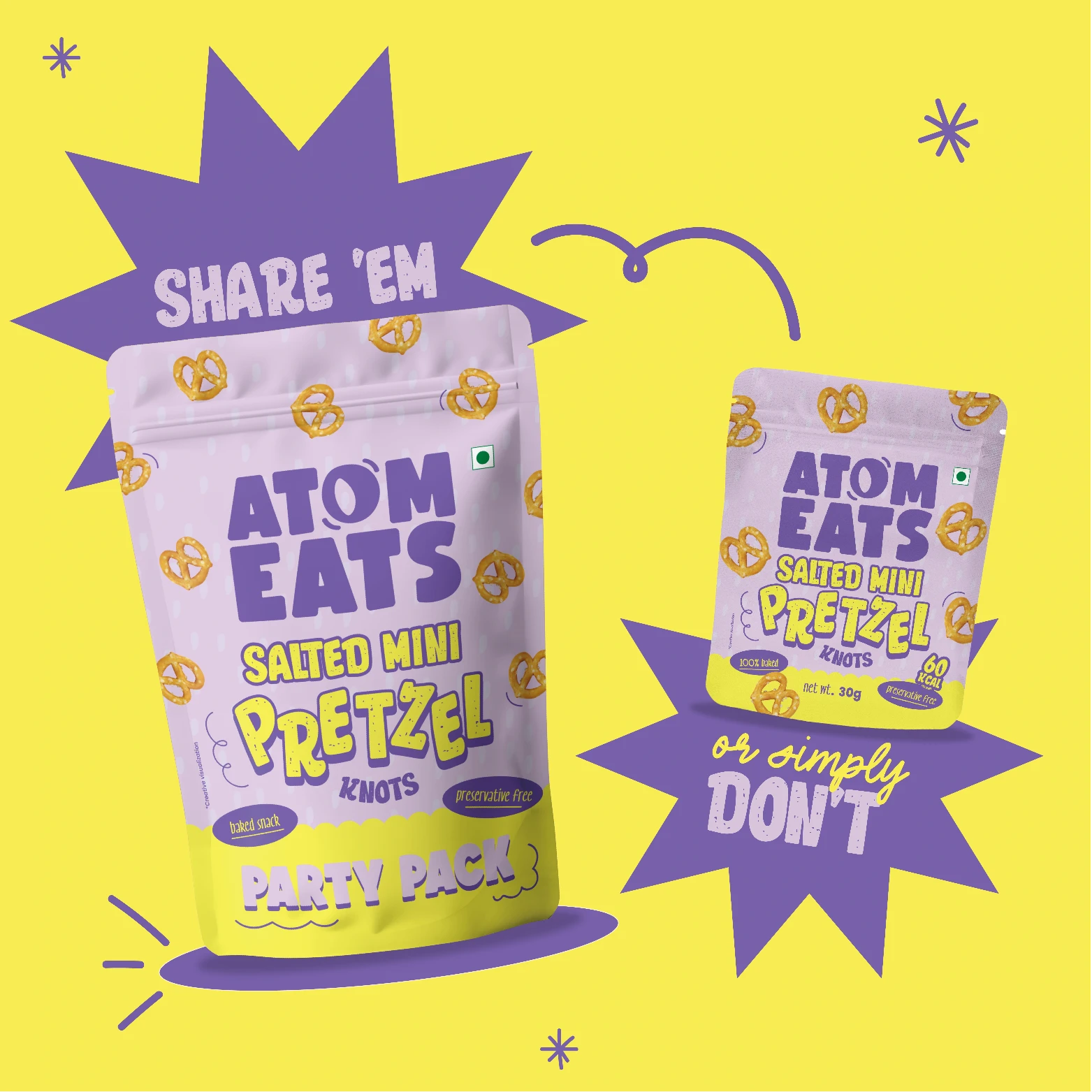 Mini Pretzel Knots Party Pack