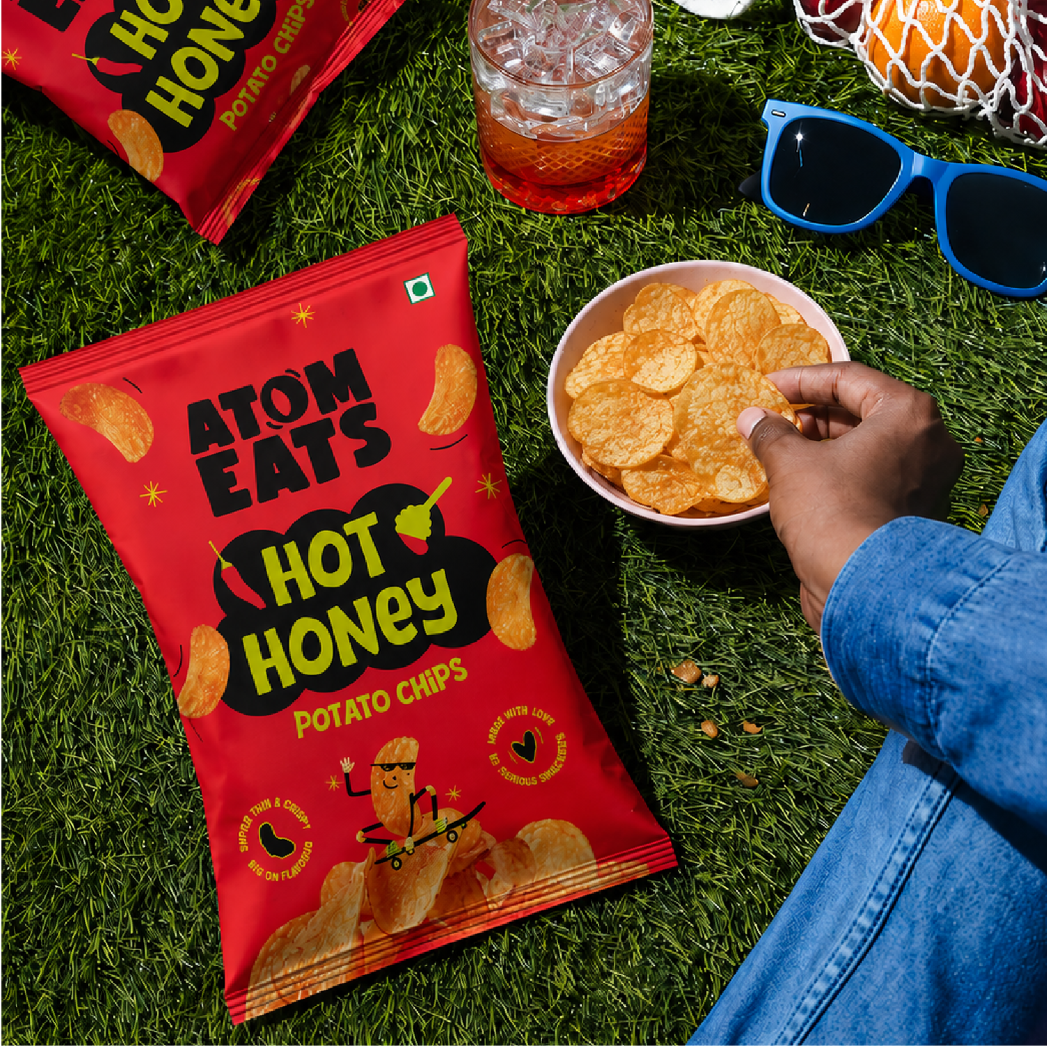 Hot Honey Potato Chips