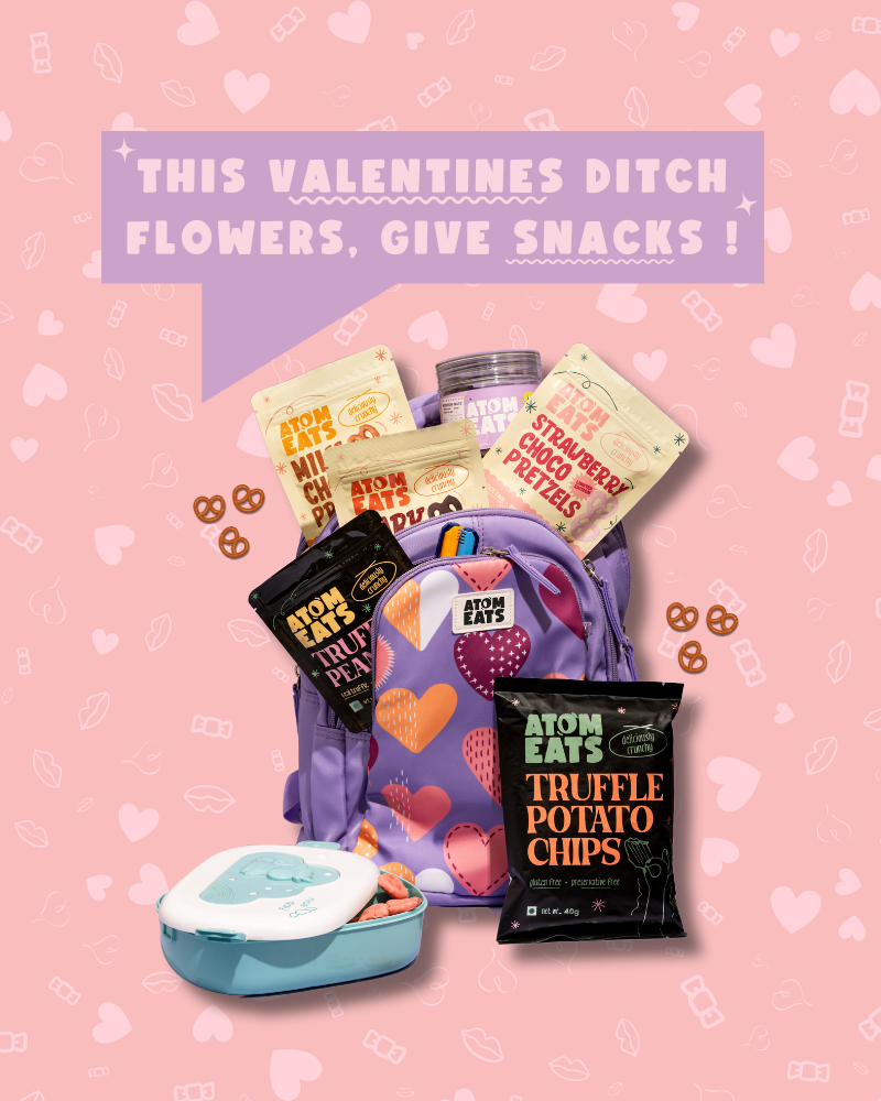 Forget the Roses—This Valentine’s, Atom Eats’ Snacks Are the Real Gift Your Loved One Craves!