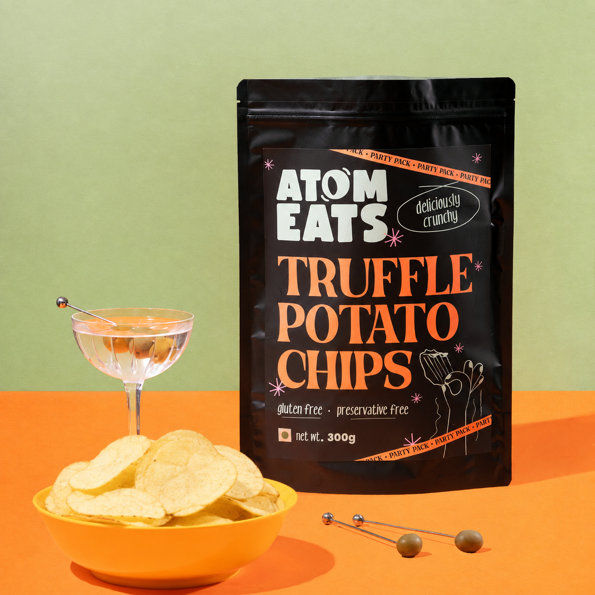 Truffle Potato Chips Party Pack