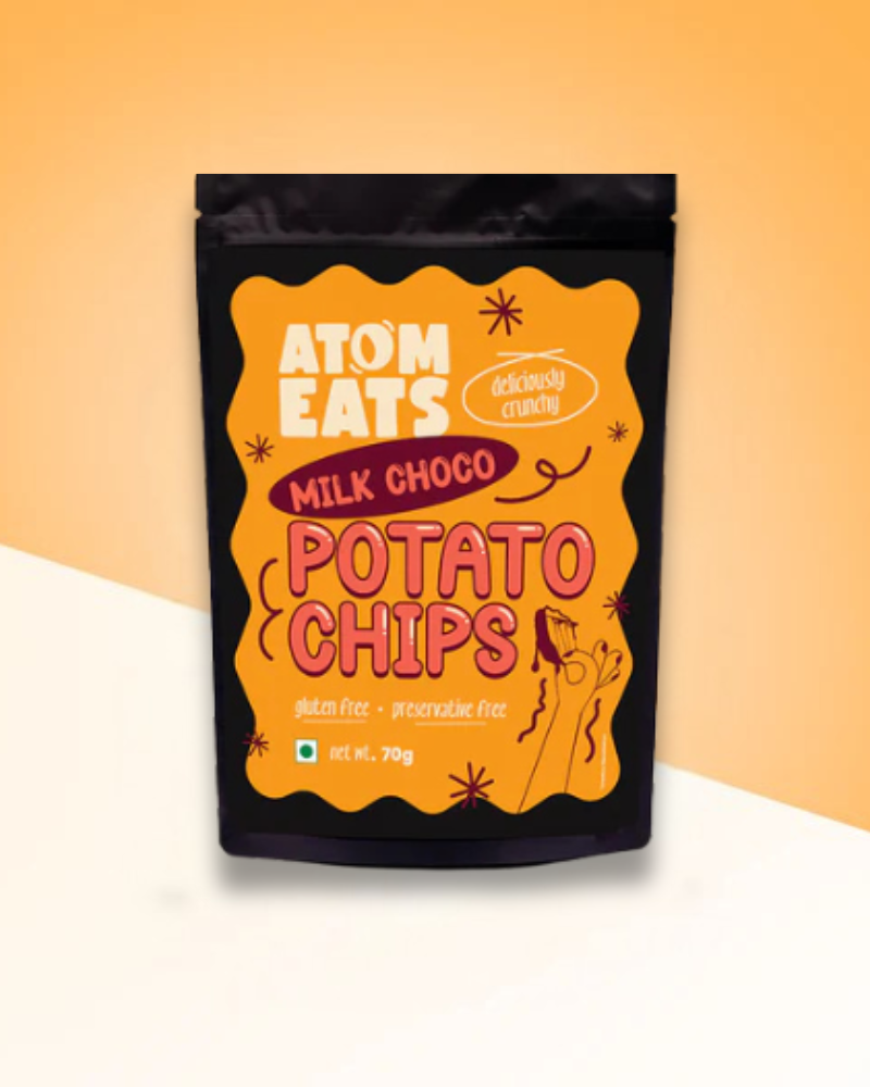 Milk Choco Potato Chips