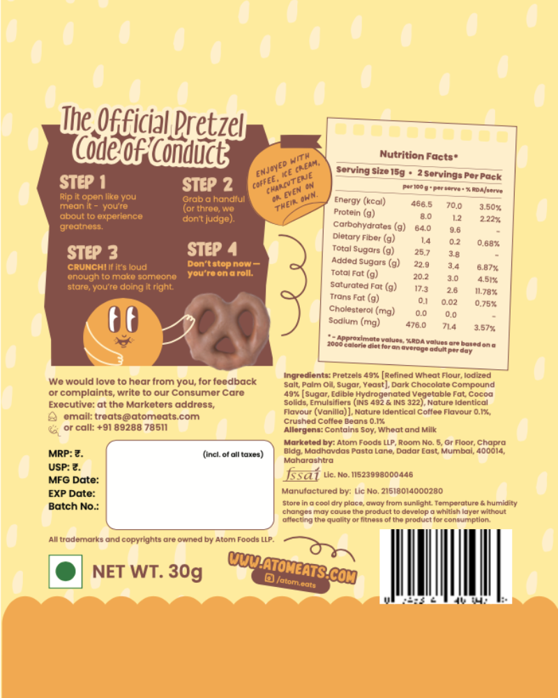 Milk Choco Pretzels