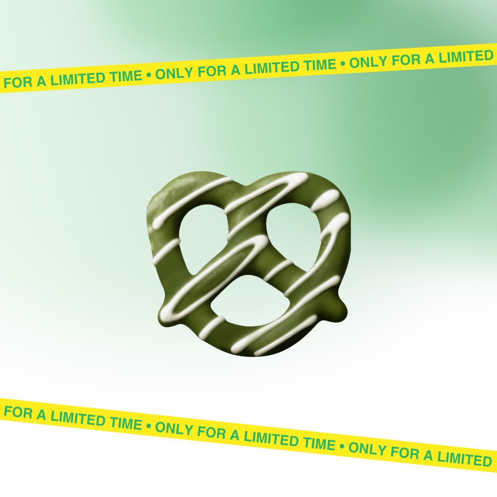 Matcha Pretzels Knots