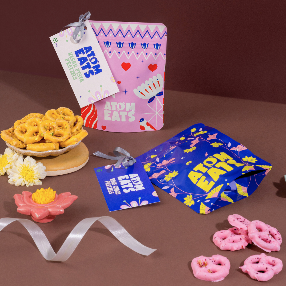 Rose Choco Pretzels