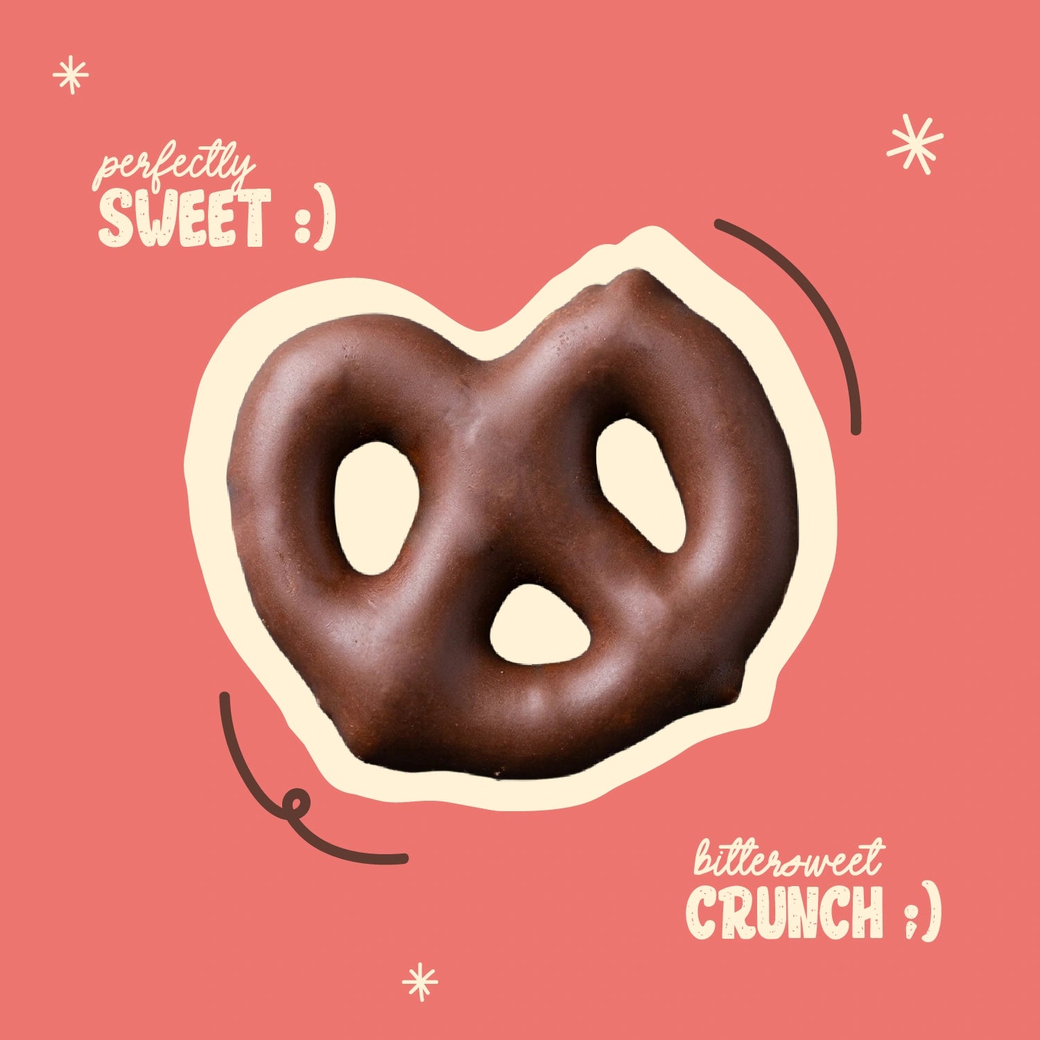Dark Choco Pretzels
