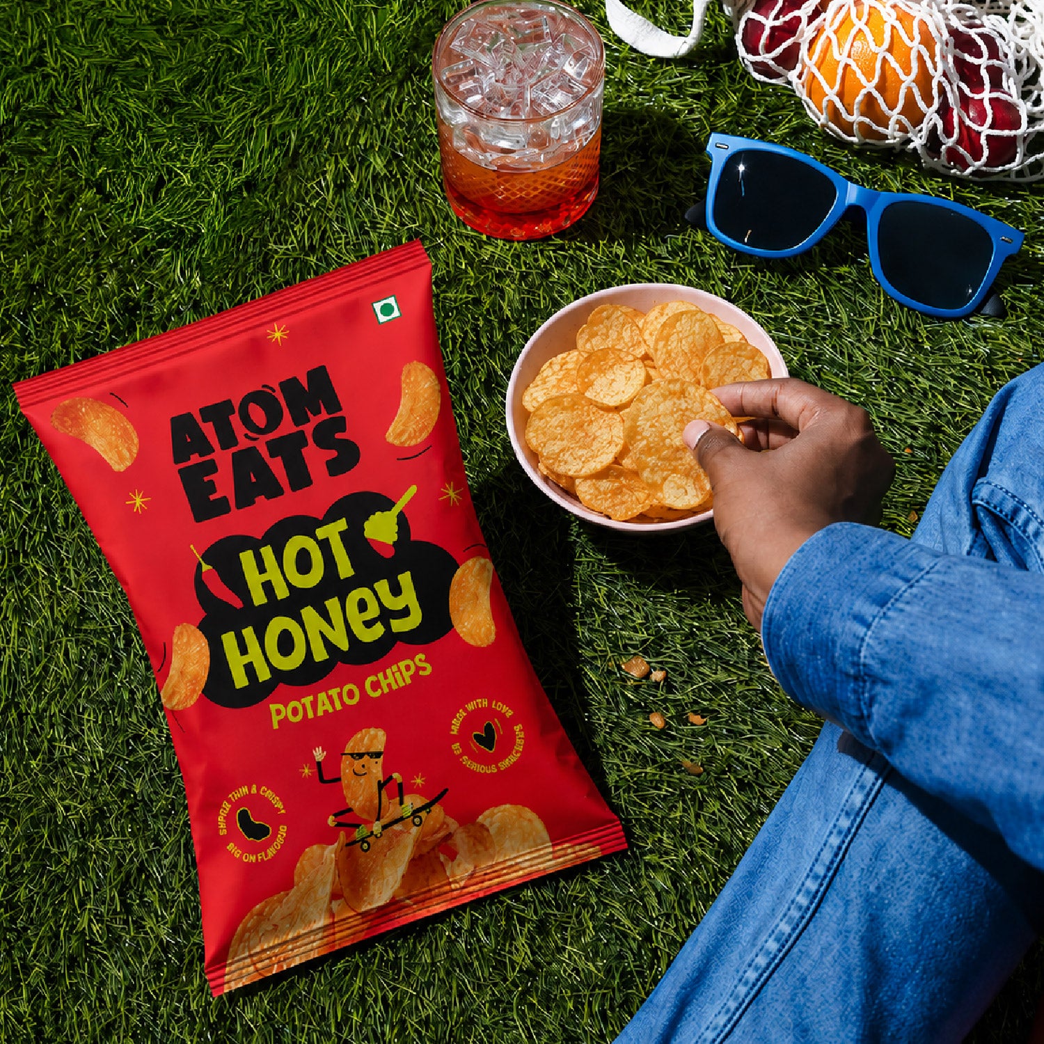 Hot Honey Potato Chips