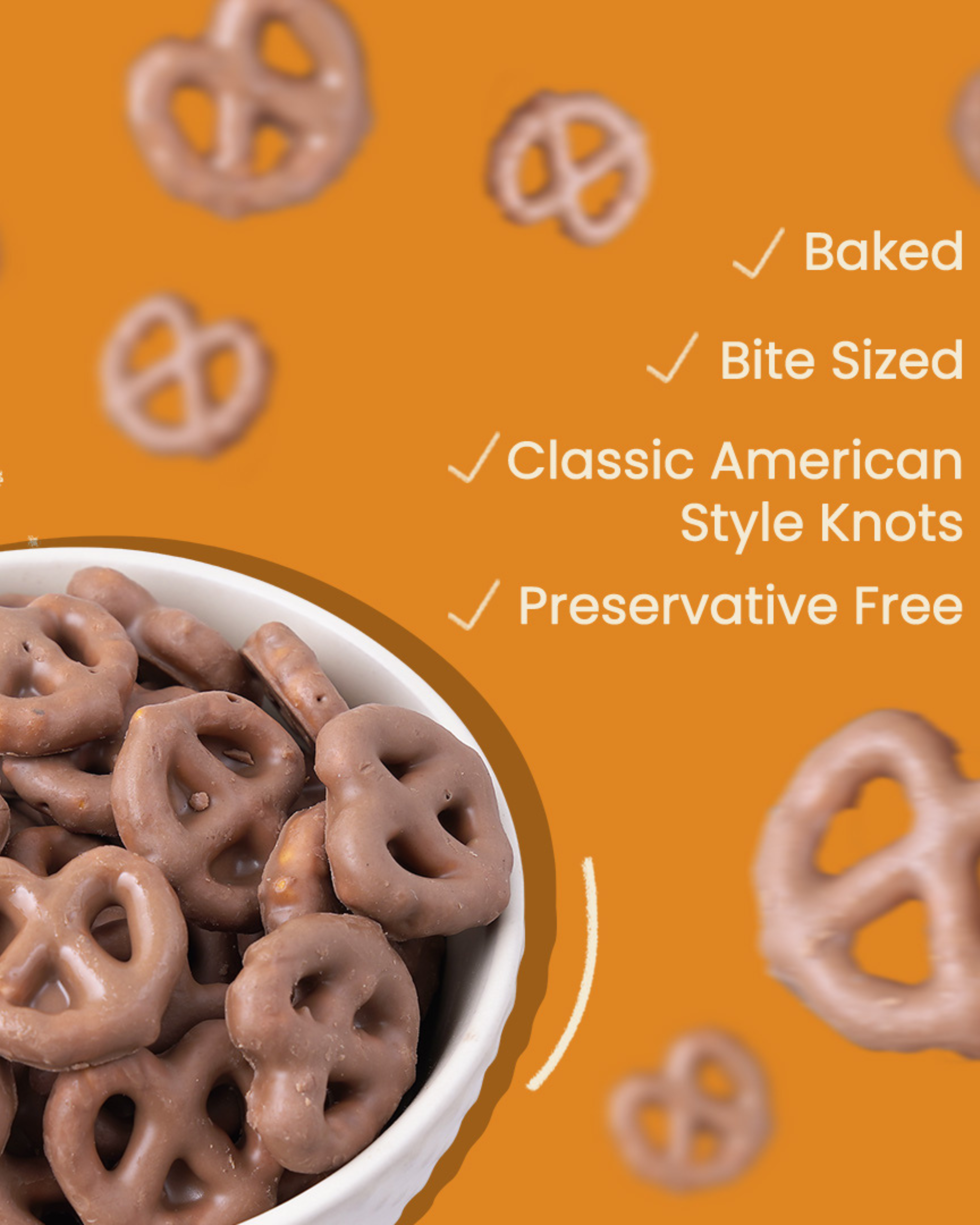 Milk Choco Pretzels