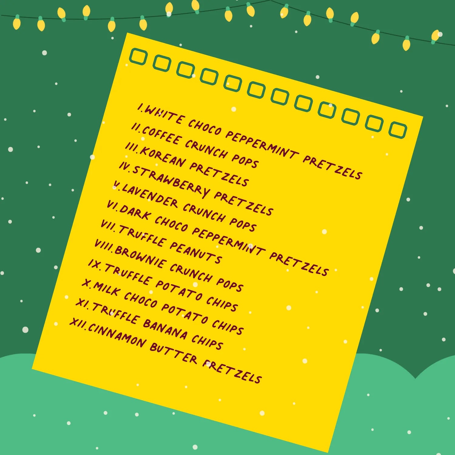 12 Days of Christmas Box