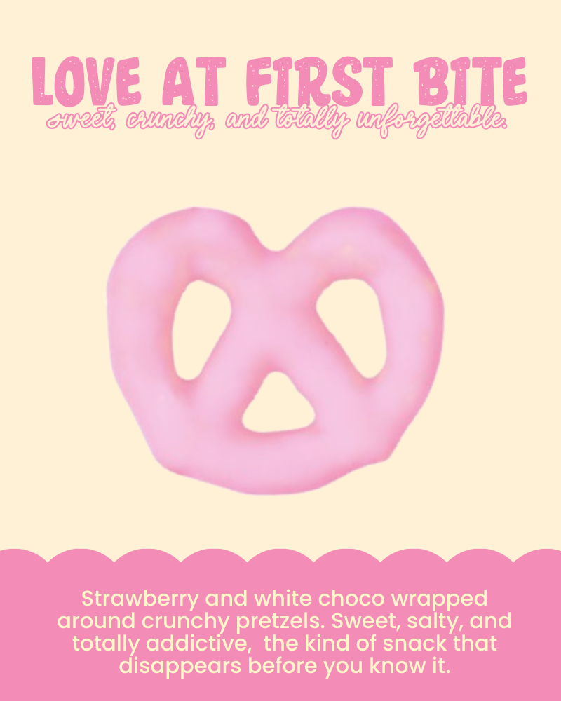 Strawberry Choco Pretzels