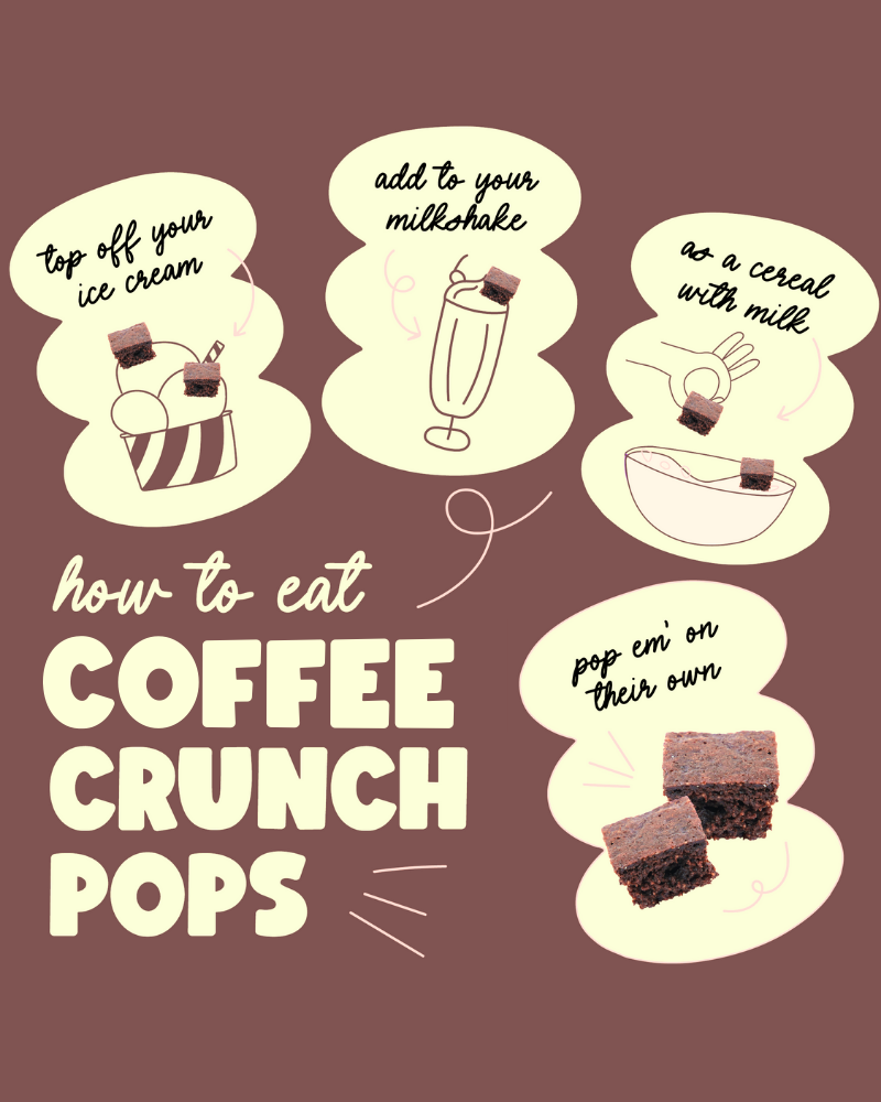 Coffee Crunch Pops