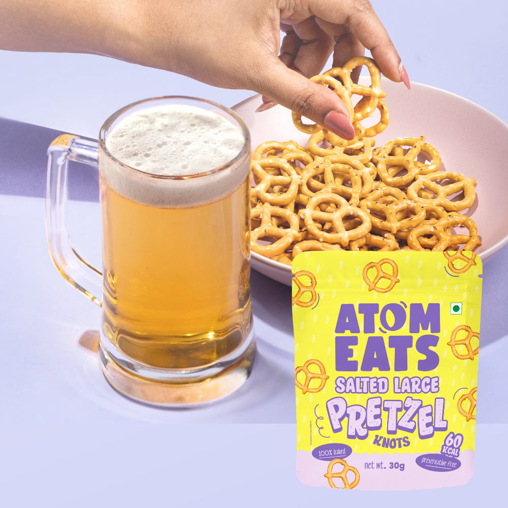 Salted Pretzels Large Knots