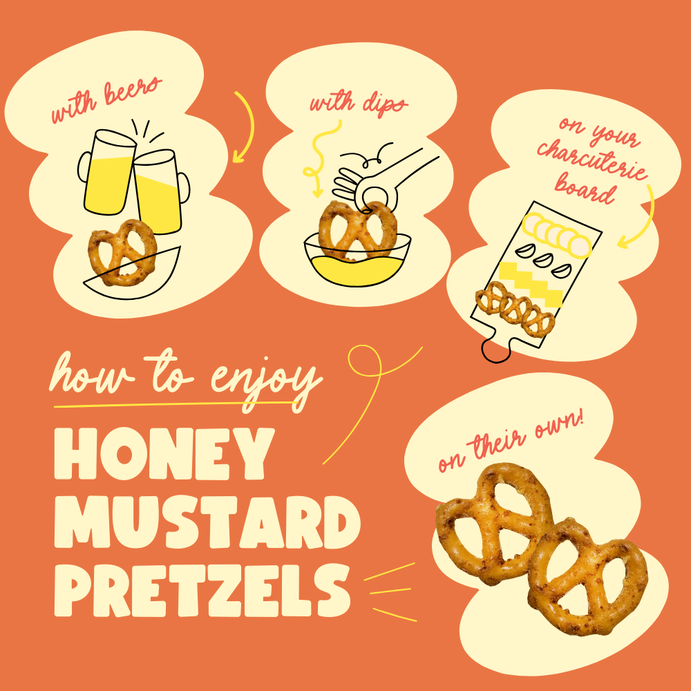 Kasundi Mustard Pretzels