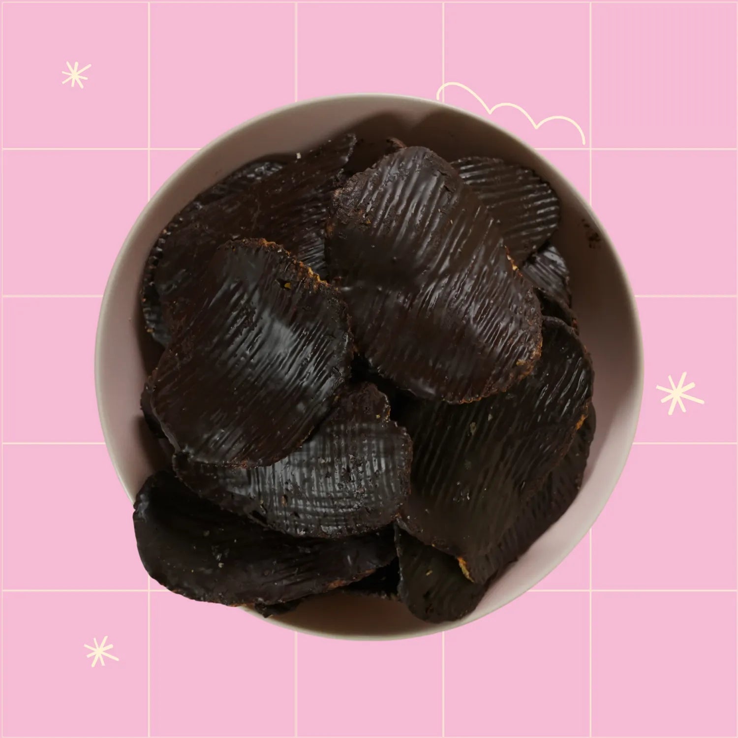 Dark Chocolate Potato Chips