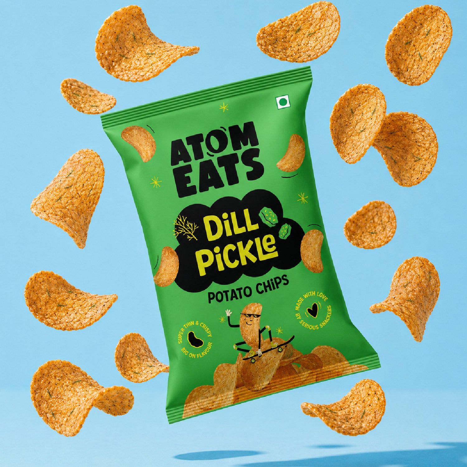Dill Pickle Potato Chips