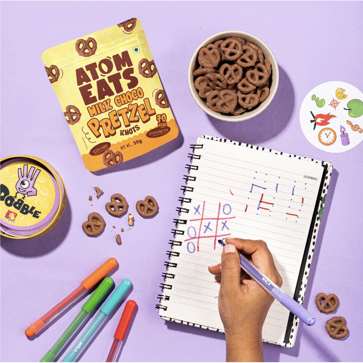 Milk Choco Pretzels