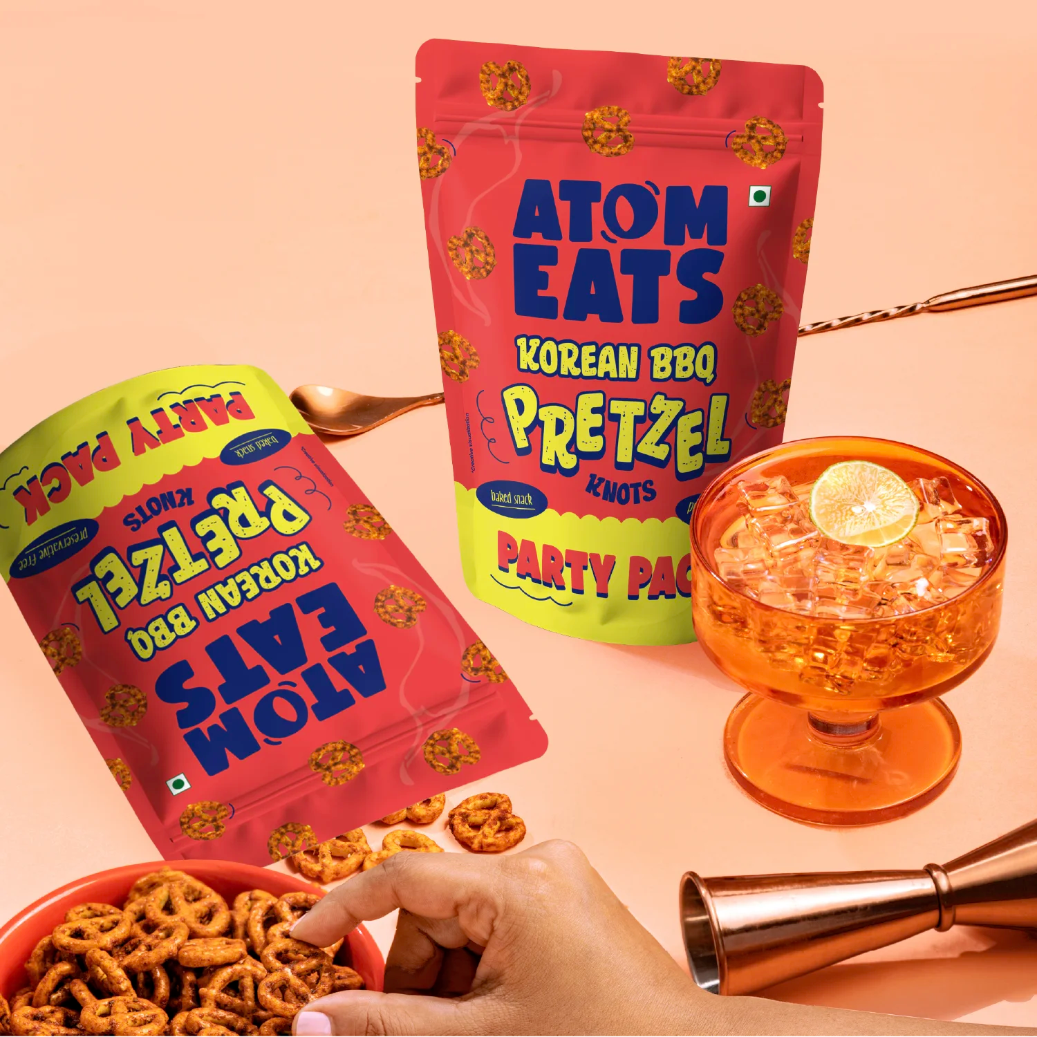 Korean BBQ Pretzels Party Pack