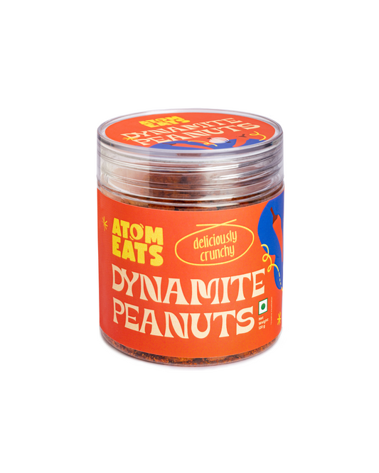 Dynamite Peanuts: Salty & Spicy | 120g Pack by Atom Eats