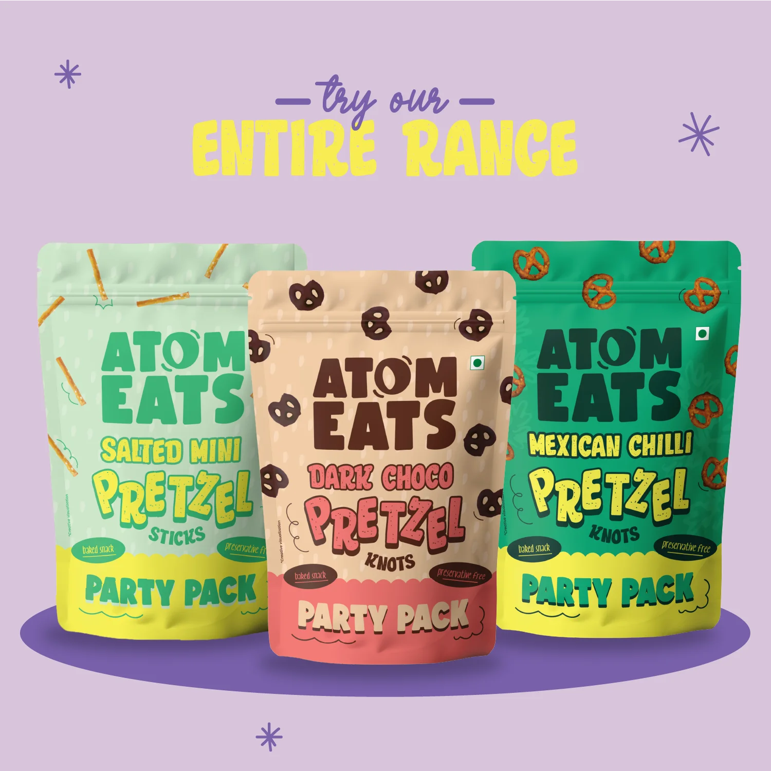 Pretzels Large Knots Party Pack