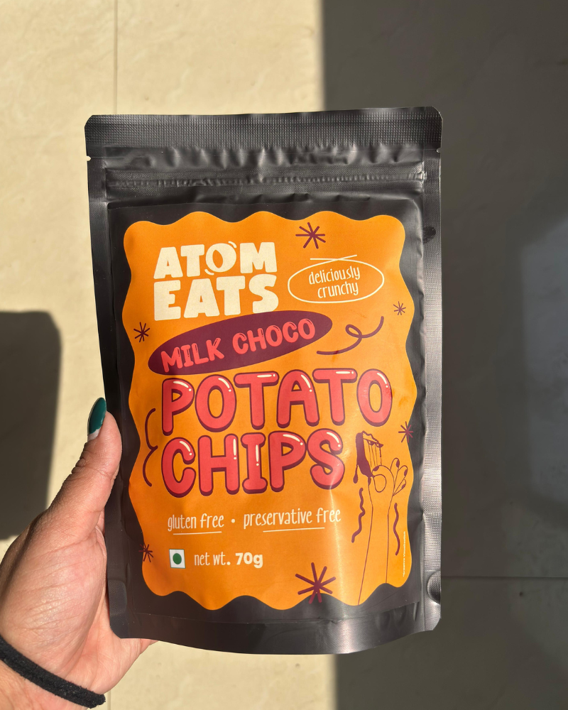 Milk Choco Potato Chips