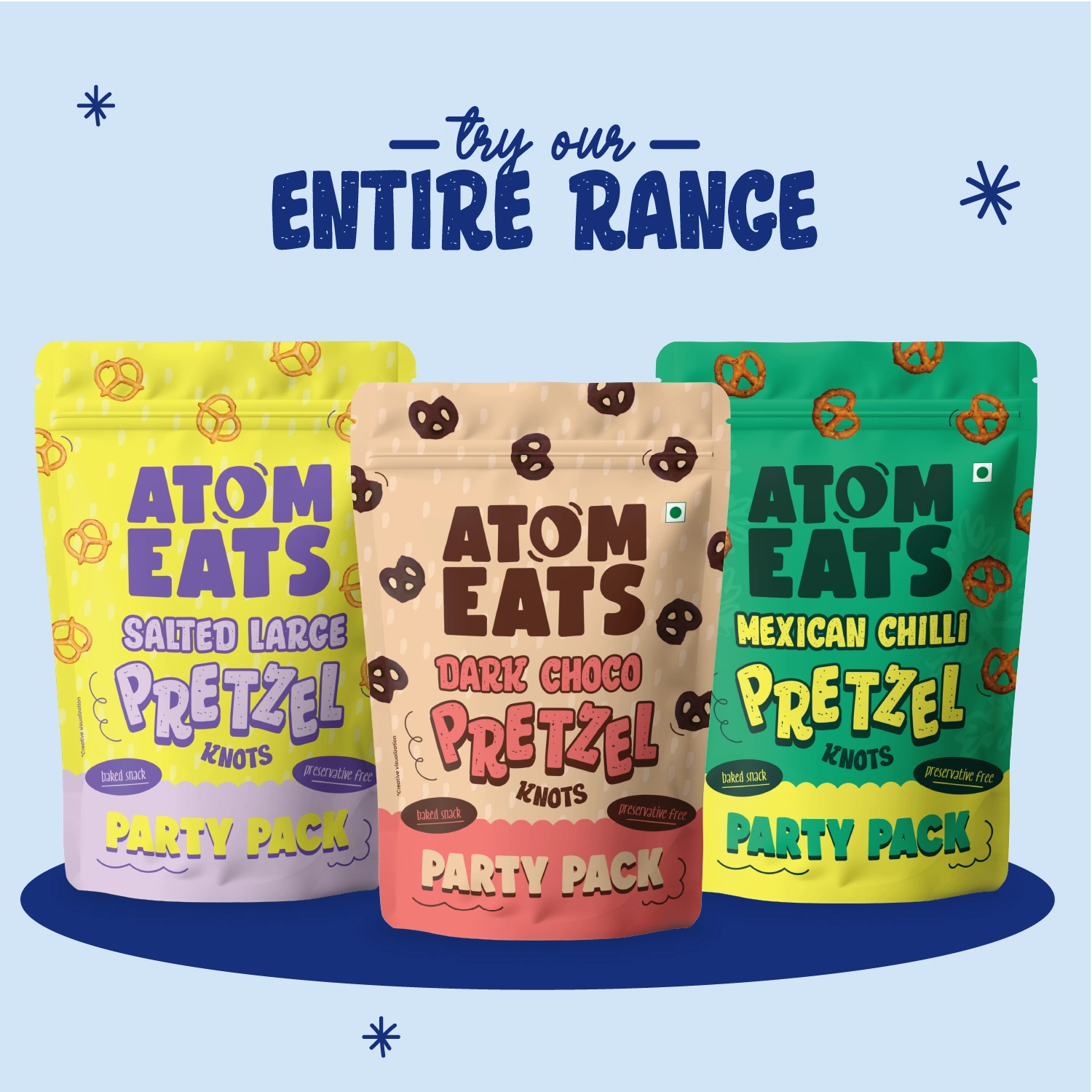 Salted Pretzel Pops Party Pack