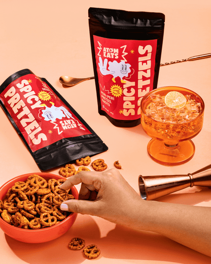 Spicy Pretzels: Peri Peri | 40g Pack by Atom Eats