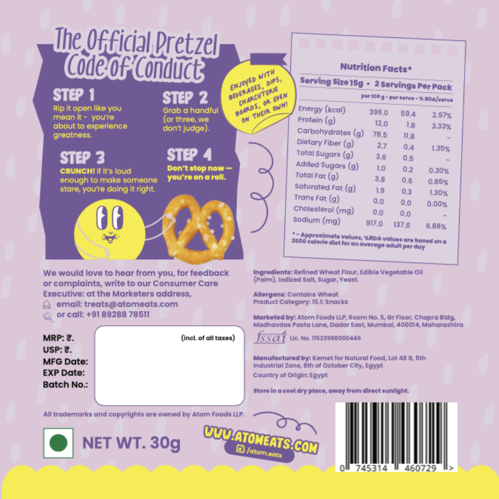 Salted Pretzel Pack