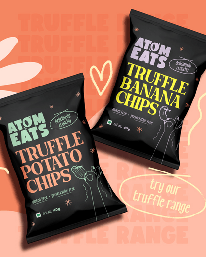 Truffle Potato Chips Pack of 9, Ruffle Cut for Extra Flavour