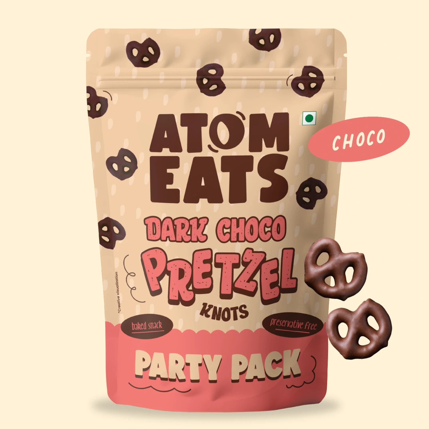 Dark Choco Pretzels Party Pack